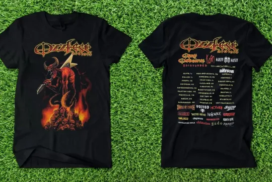 Vintage 2003 Ozzfest Double Sided T-Shirt