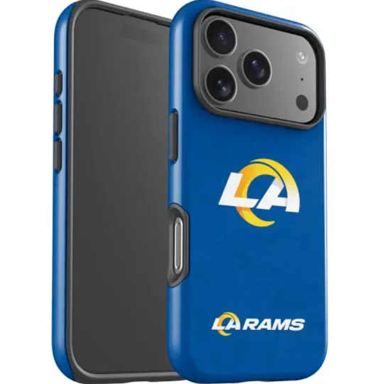 Discover football Los Angeles Rams Distressed iPhone Case