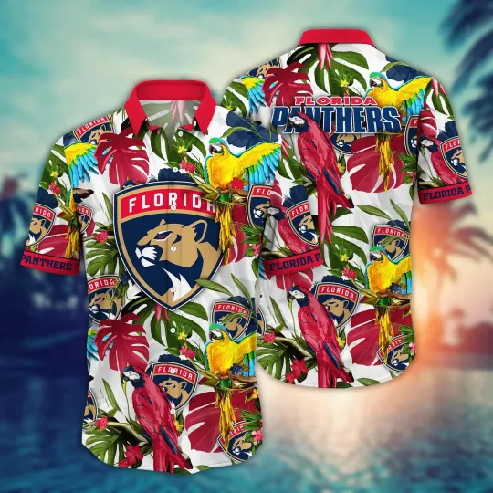 Discover Florida Hockey Panthersss Hawaiian Shirt Mosquito Bitestime Aloha Shirt
