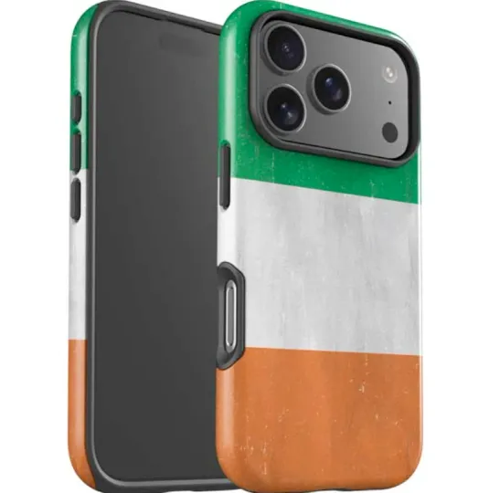 Discover Ireland Flag Distressed iPhone Case