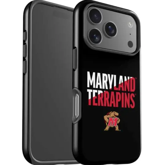 Discover University of Maryland Terrapins Athletic Marks iPhone Case