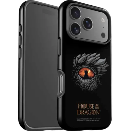 Discover HBO House of the Dragon Burning Dragon iPhone Case