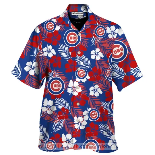 Discover Chicago Baseball Cubss Unisex Hawaiian Shirt