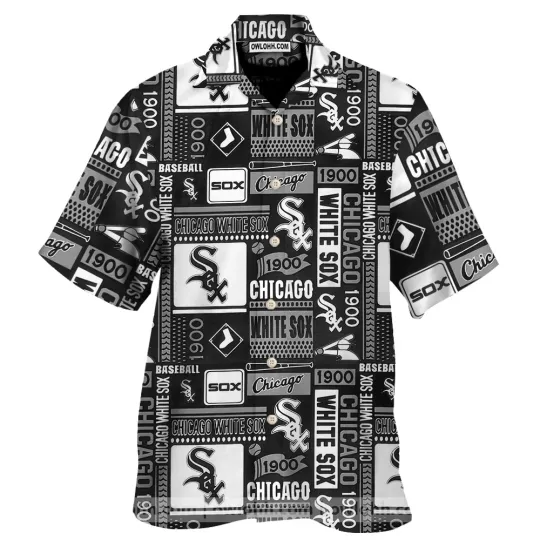Chicago Baseball White Sox Baseball Unisex Hawaiian Shirt