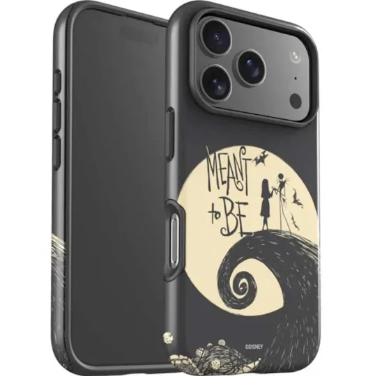 Disney The Nightmare Before Christmas J and S iPhone Case
