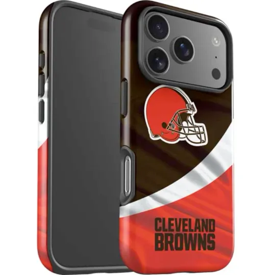 Discover football Cleveland Browns Case