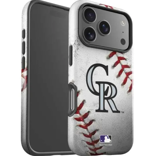 Discover Colorado Rockies Game Ball iPhone Case