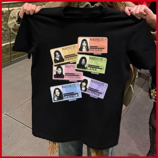 NEW - Katseye Tour 2026 T-shirt Katseye 2026 for fans Full Size S-3XL