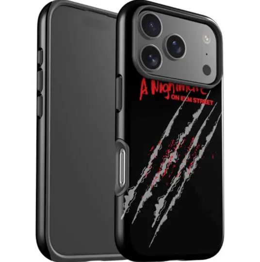Discover Nightmare on Elm Street Freddy Krueger Slash iPhone Case