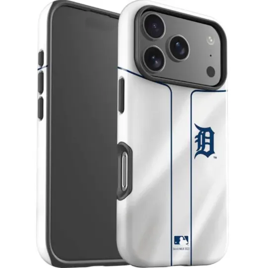 Detroit Tigers Home Jersey iPhone Case