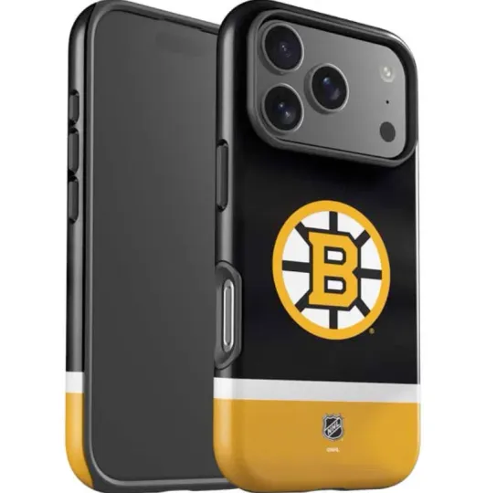 NHL Boston Bruins Jersey iPhone Case