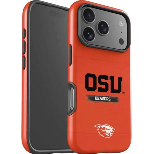 Discover Oregon State University Texture iPhone Case