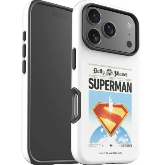 Discover Superman 2025 Daily Planet Superman Cover iPhone Case