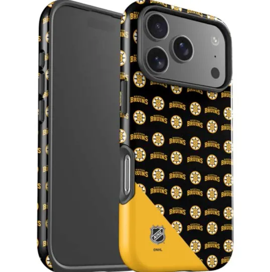Discover NHL Boston Bruins Pattern iPhone Case