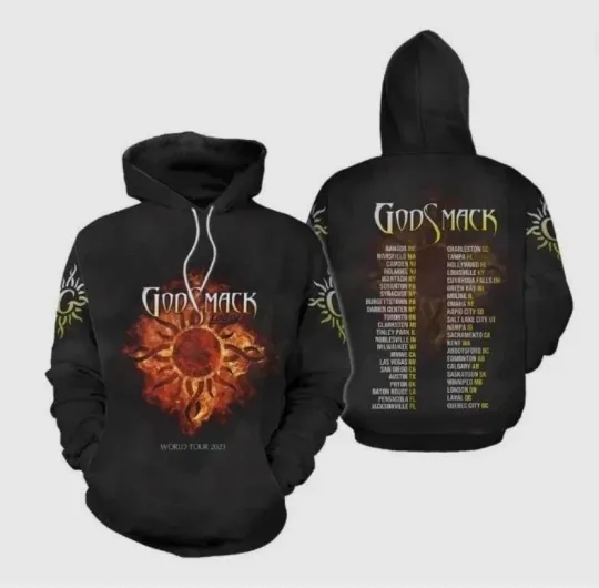 Discover Godsmack Music Band Hoodie 3D hot 2025