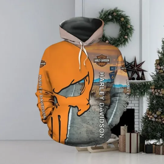 Discover Harley Motor Racing Davidsonn 3D Printed Hoodie
