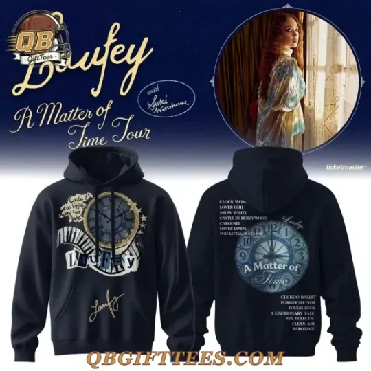 Laufey A Matter Of Time Tour Limited Edition Hoodie 3D