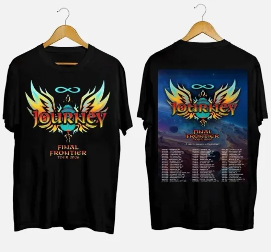 Discover Journey Band 2026 Final Frontier Tour Shirt Rock Music T-Shirt