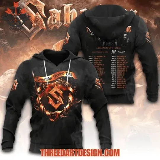 Discover Sabaton On Tour Hoodie 3D