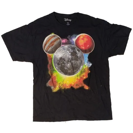 Disney Mickey Mouse Planet Glow in the Dark T-Shirt