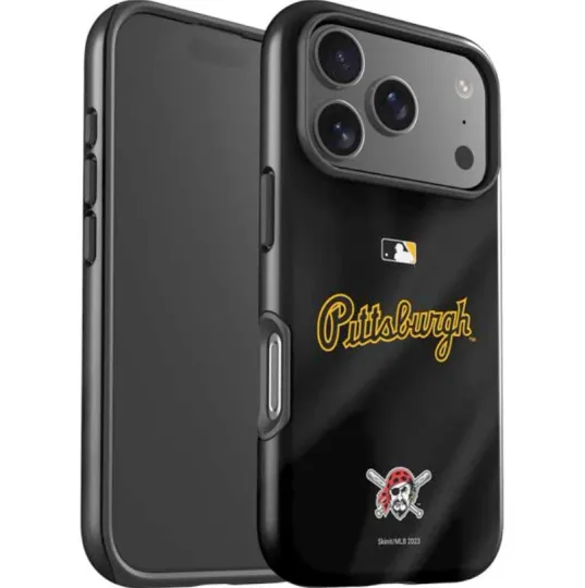 Discover MLB Pittsburgh Pirates Alternate/Away Jersey iPhone 13-17 Pro Max Impact Case