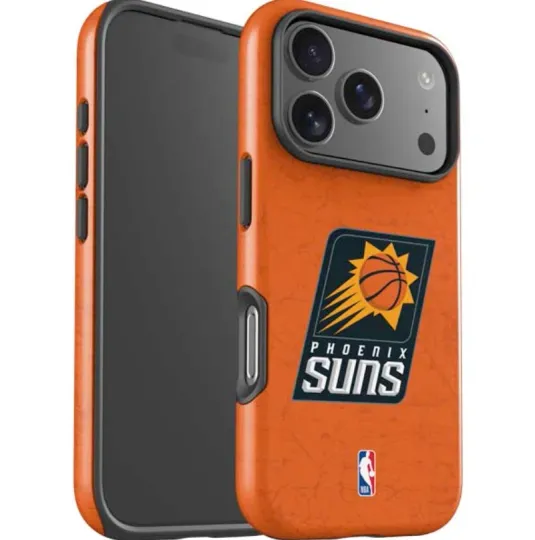 Discover NBA Phoenix Suns Distressed iPhone Case