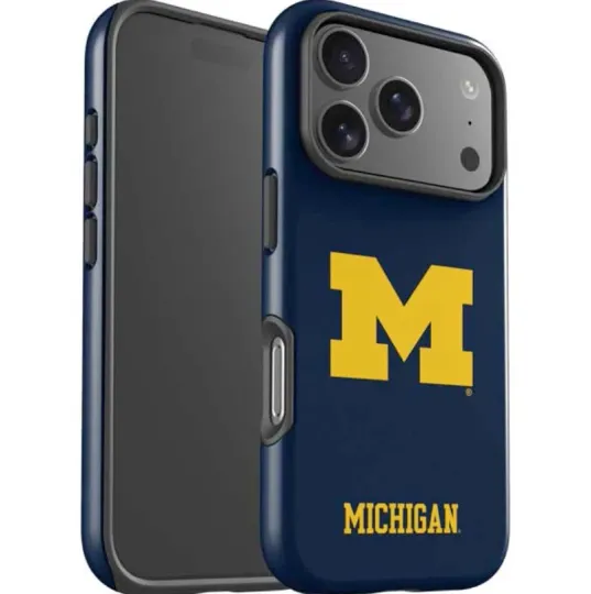 Discover University of Michigan M Logo iPhone Case