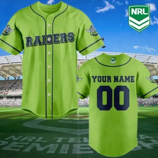 Discover Baseball Jersey Canberra Raiders Quick-Dry Lightweight