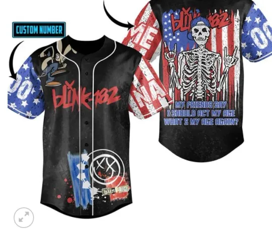 Baseball Jersey Blink What Quick-Dry Lightweight