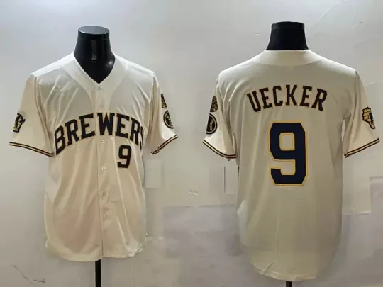 Discover Bob Uecker MEN baseball jersey hot jersey 3d S-5XL TMB5197