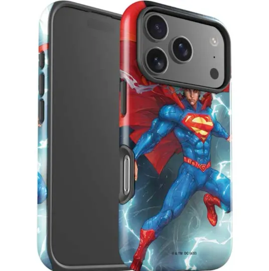 DC Comics Superman Heat Vision iPhone Case