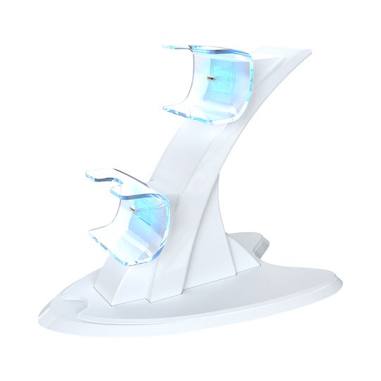 Discover Dual Fast Charging Station For PS5 Wireless Controller Gamepad Type-C LED Charger Dock Stand Base for PlayStation 5 Accessories