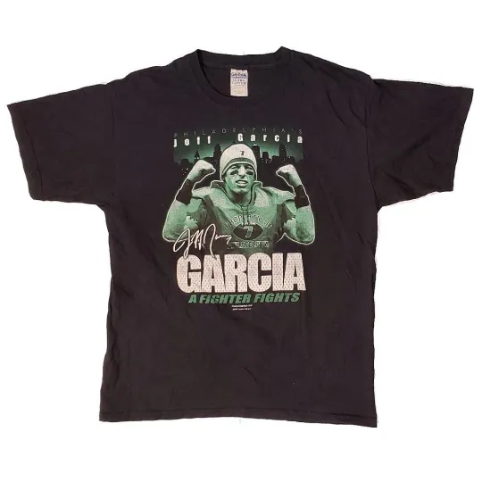 Discover Philadelphia Eagles Jeff Garcia T-Shirt Large