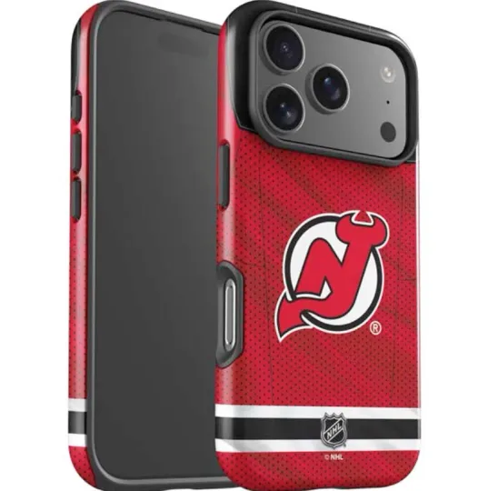Discover Zoom NHL New Jersey Devils Home Jersey iPhone Impact Case