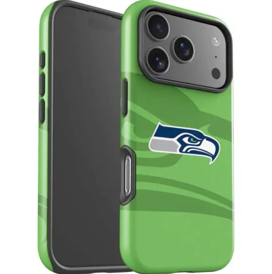 football Seattle Seahawks Double Vision iPhone Case