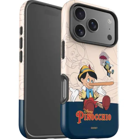 Disney Pinocchio and Jiminy Cricket iPhone Case