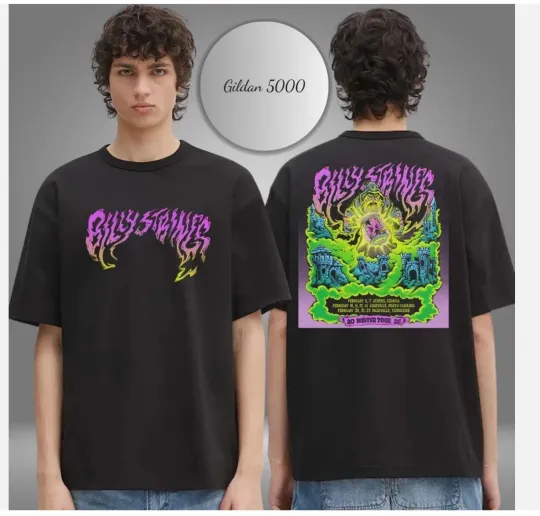 Discover Billy Strings Poster Winter Tour 2026 Schedule Unisex T-Shirt