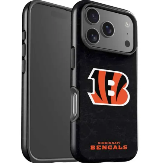 Zoom football Cincinnati Bengals - Distressed iPhone Case