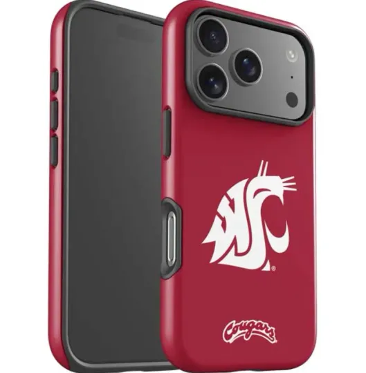 Washington State University Cougars Logo iPhone Case