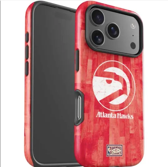 Discover NBA Atlanta Hawks Hardwood Classics iPhone Case