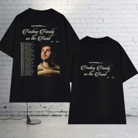 Discover Tour 2026 Alex Warren Little Orphan Alex Live Unisex T-Shirt