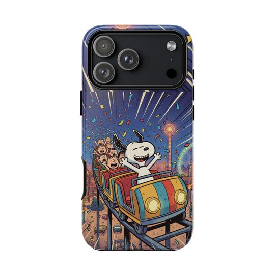 Discover Snoopy Rainbow Case, Abstract Art Aesthetic, Unique Gift for Teen Girl, Valentines Day Gift Her, Colorful Dog iPhone 16 15 14