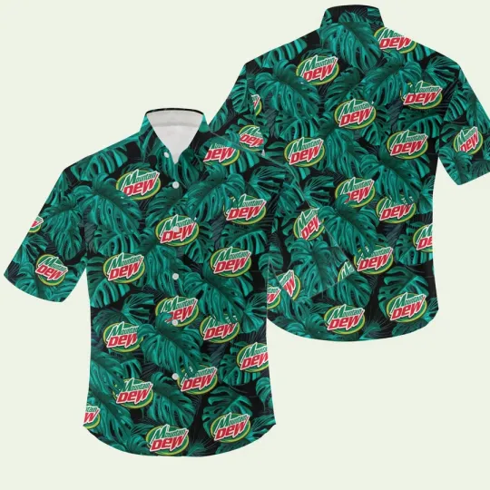 Discover Mountain Dew Hawaiian Shirt