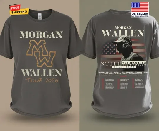 Discover Wallen Western Tour 2026 T-shirt, Still The Problem Country Music Tour Fan Tee