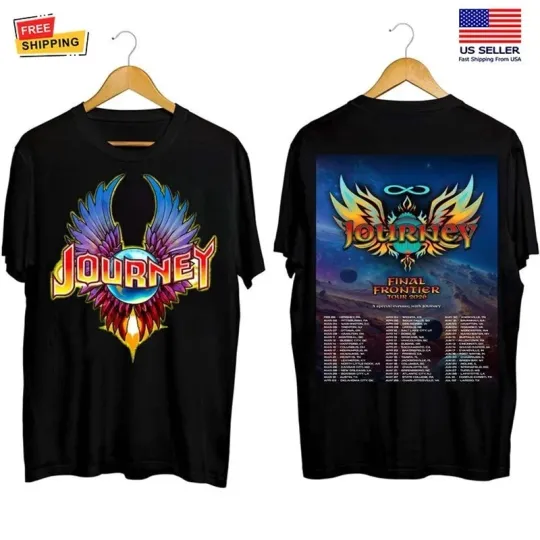 Discover Journey Band Final Frontier 2026 Tour T-Shirt Reprint Unisex  AN65100