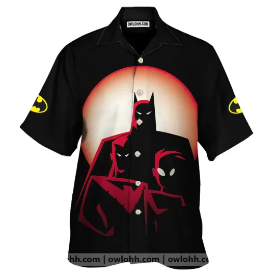 Discover Batman Midnight Animated Unisex Hawaiian Shirt