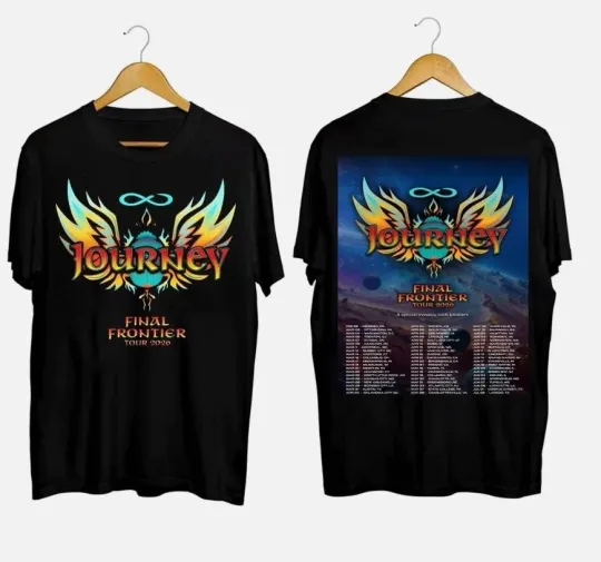 Discover Journey Band 2026 Final Frontier Tour Shirt Rock Music T-Shirt