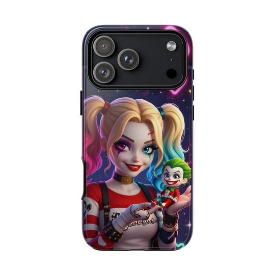 Discover Harley Quinn iPhone Case, Protective Phone Cover