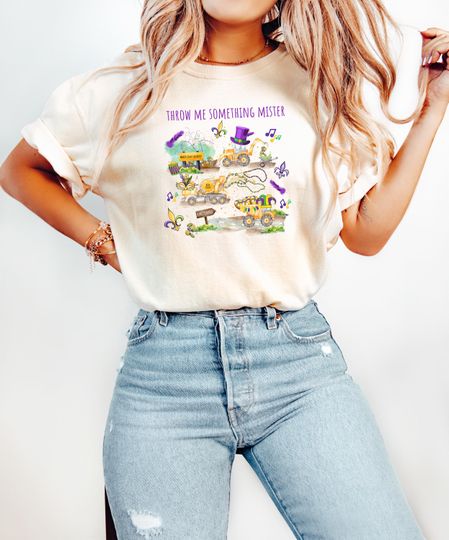 Discover Coquette Mardi Gras Shirt, Women's Throw Me Mardi Gras Tshirt, Mardi Gras Parade Gift, New Orleans Louisiana Tee, NOLA Carnival Party Top