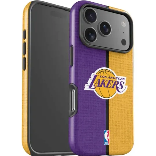Discover NBA Los Angeles Lakers Canvas iPhone Case